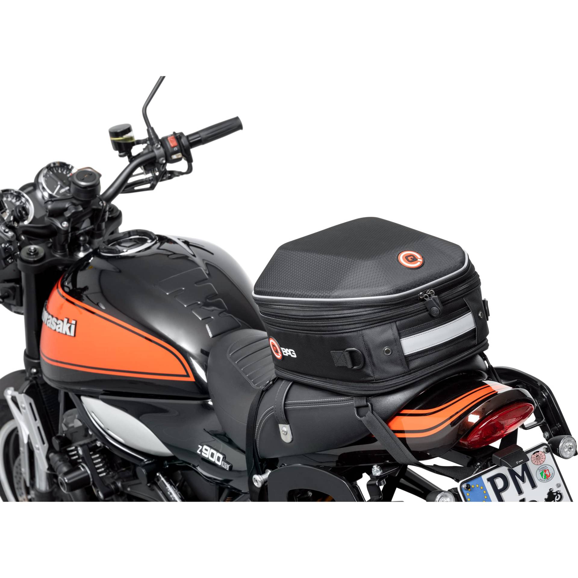 QBag Hecktasche ST08 Abnehmbar für Motorrad – 10-20L – Rucksackfunktion schwarz QBag Hecktasche ST08 Abnehmbar für Motorrad – 10-20L – Rucksackfunktion schwarz von QBAG