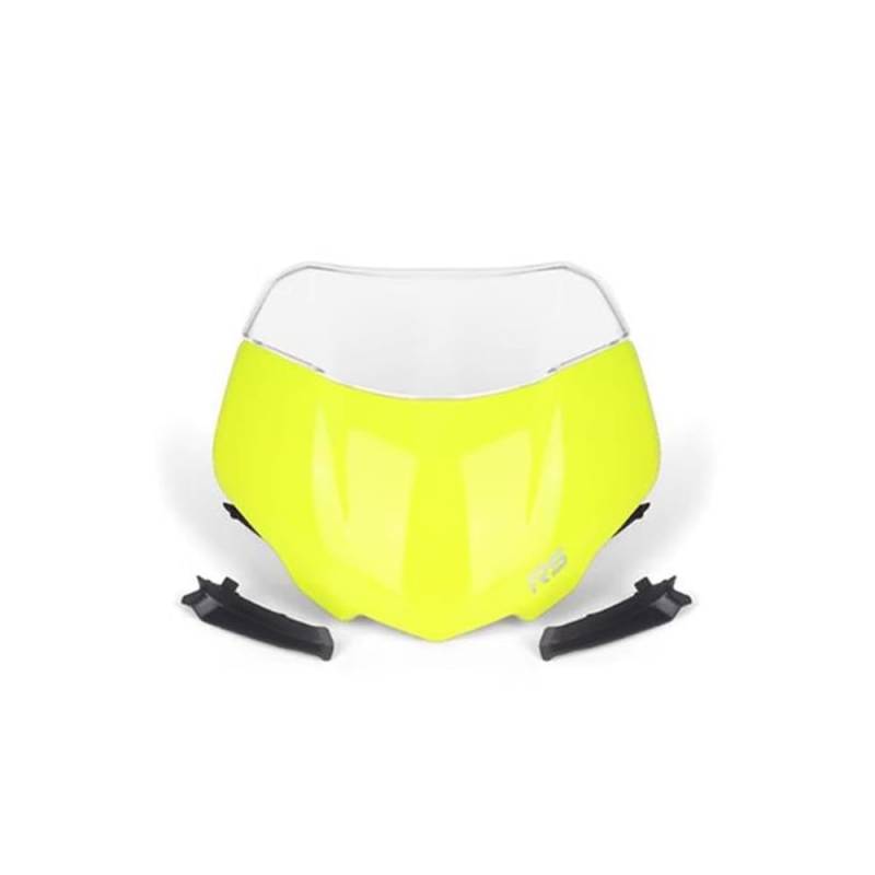 Air Deflektor Windschutz Visier Für Street Triple 765RS 765 RS Moto2 2023 Motorrad Frontscheibe Windschutz Visier Wind Bildschirm Schild Spoiler Deflektor von QBCFDNTPS