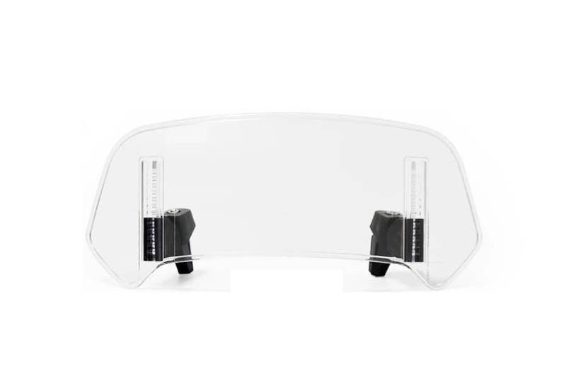 Air Deflektor Windschutz Visier Für YAM&AHA Tenere 700 Tracer 900 Für Ben&elli TRK 502 Universal Motorrad Windschutzscheibe Verlängerung Einstellbare Spoiler Deflektor von QBCFDNTPS