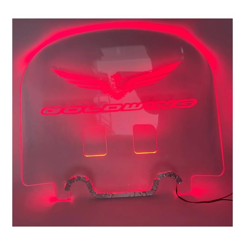 Air Deflektor Windschutz Visier Für h&ond&a Goldwing1500 Zubehör Windschutzscheibe Spoiler Für Goldwing 1500 Air Deflektor von QBCFDNTPS