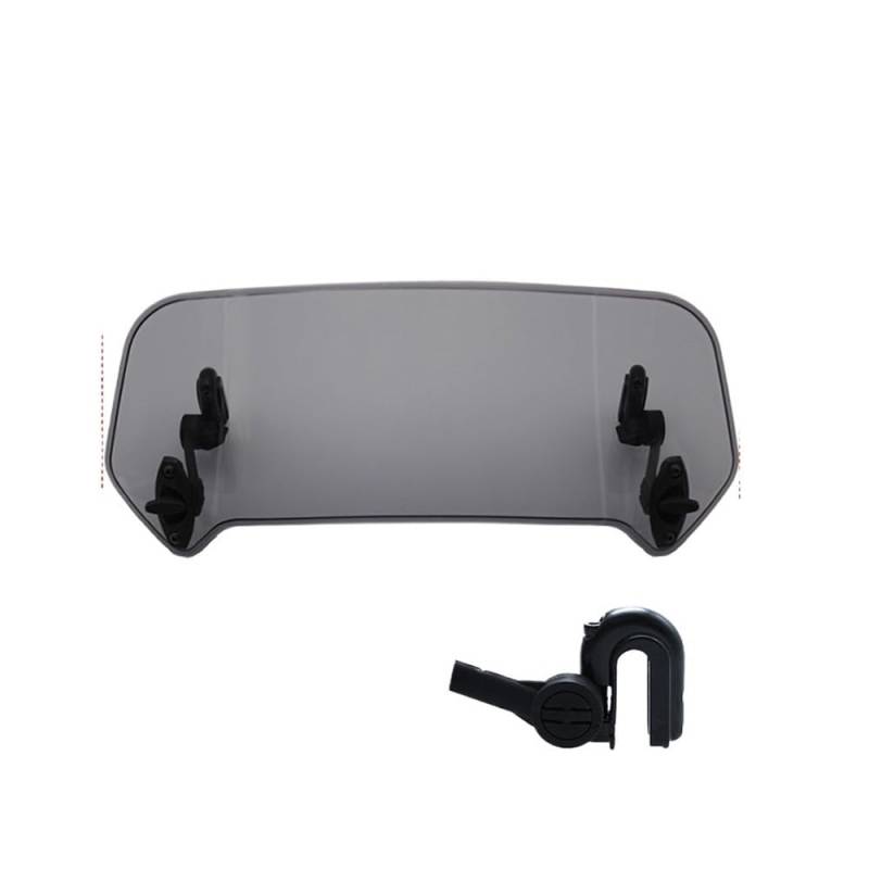 Air Deflektor Windschutz Visier Motorrad Windschutzscheibe Verlängerung Spoiler Windschutz Air Deflektor Für Moto Guzzi MGX21 Norge 1200/GT8V Stelvio V7 von QBCFDNTPS