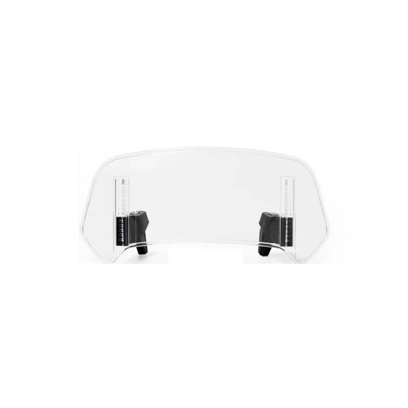 Air Deflektor Windschutz Visier Universal Motorrad Windschutzscheibe Verlängerung Einstellbare Spoiler Deflektor Für h&ond&a CB400X CB500X NT1100 XL750 von QBCFDNTPS