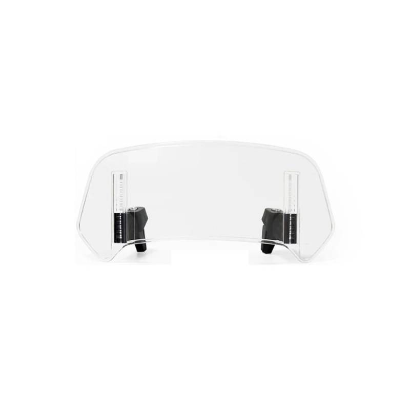 Air Deflektor Windschutz Visier Universal Motorrad Windschutzscheibe Verlängerung Einstellbare Spoiler Deflektor Für h&ond&a CB400X CB500X NT1100 XL750 von QBCFDNTPS