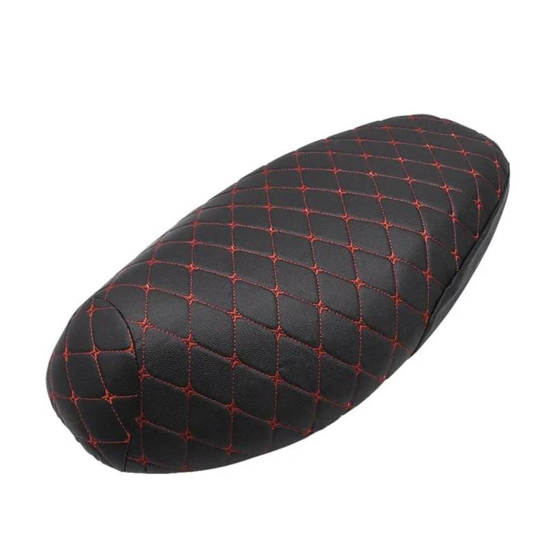 Motorrad Sitzbezug Schutzhülle Accessoris Motorrad Matte Sitzbezüge PU Leder wasserdichte Abdeckung Kissen Pad FÜR Roller Motorrad von QBCFDNTPS