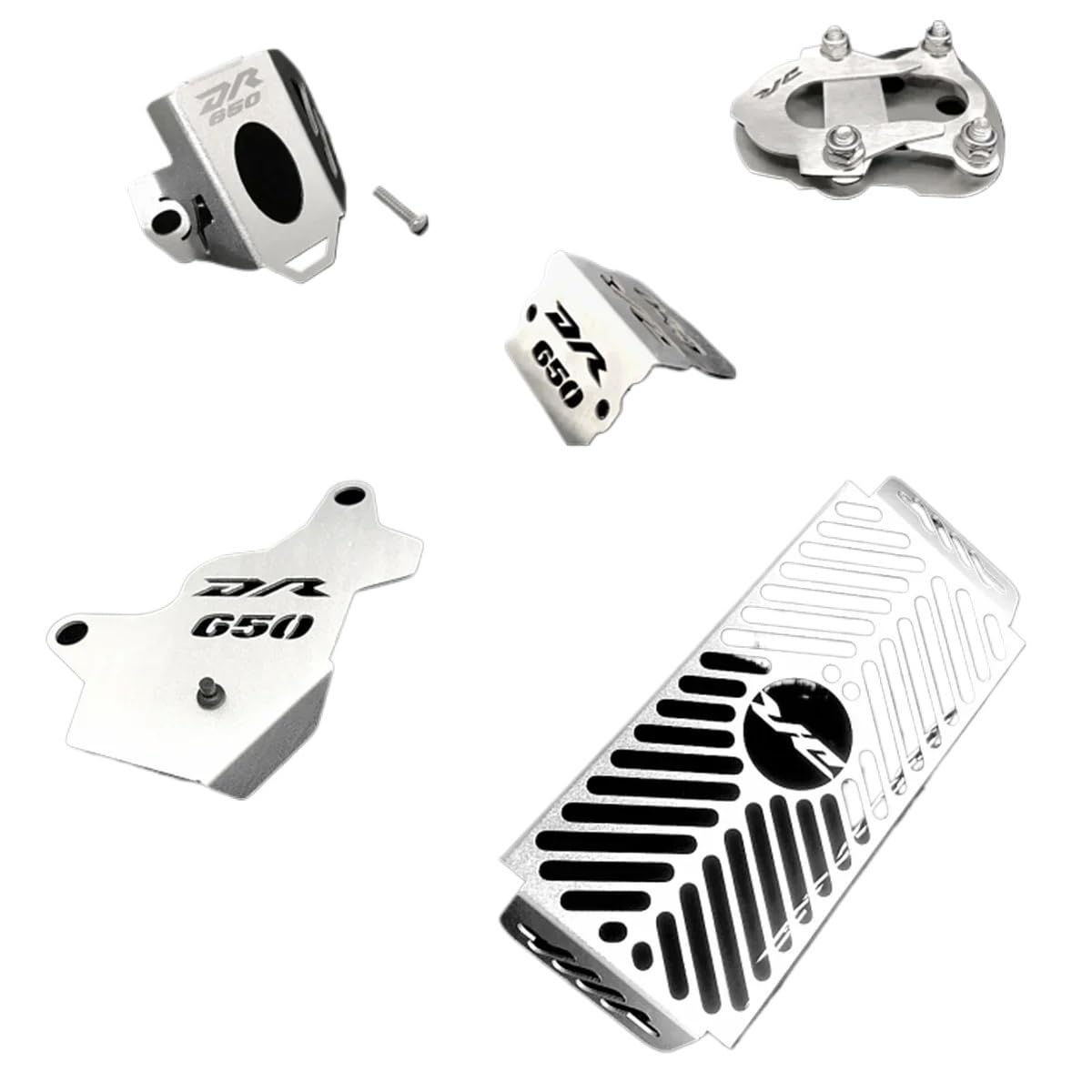 Motorrad Kühlergitter Kühlergrill Bremse Reservoir Sattel Schutz Ständer Pad Für DR 650 DR650 S DR650SE 1996-2021 Motorrad Kühlergitter Kühlergrill Bremse Reservoir Sattel Schutz Ständer Pad Für DR 650 DR650 S DR650SE 1996-2021 von QBHFVCGS