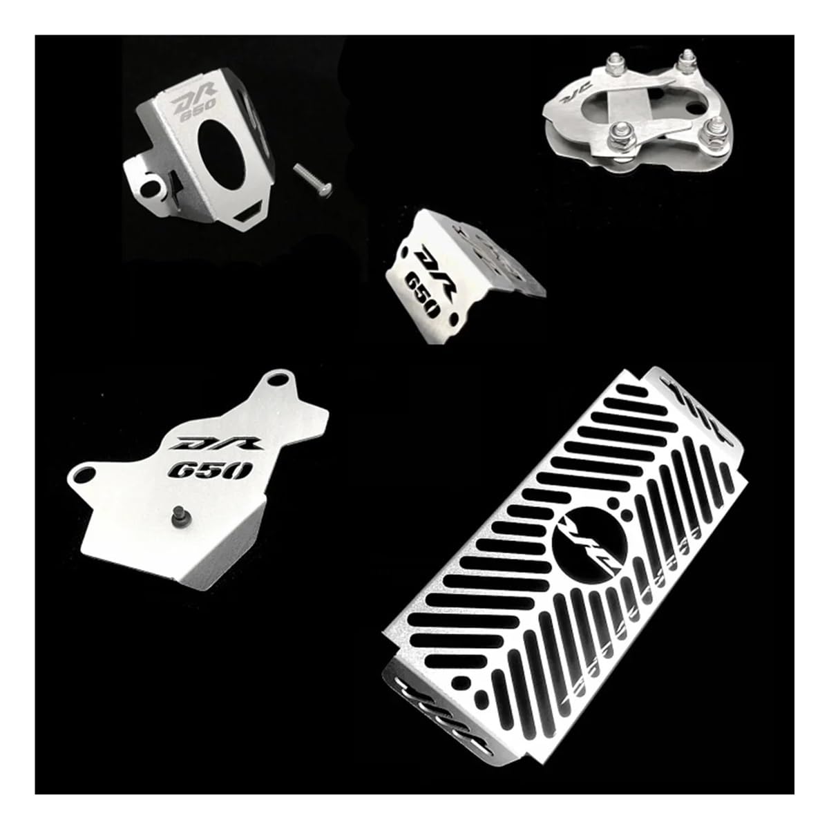 Motorrad Kühlergitter Motorrad Kühlergrill Bremse Reservoir Sattel Schutz Ständer Pad Für DR 650 DR650 S DR650SE 1996-2021 Motorrad Kühlergitter Motorrad Kühlergrill Bremse Reservoir Sattel Schutz Ständer Pad Für DR 650 DR650 S DR650SE 1996-2021 von QBHFVCGS