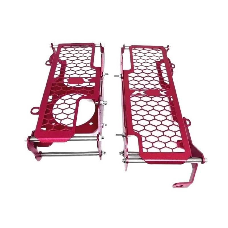 Motorrad Kühlergitter Motorradzubehör L & R Kühlergrill Grill Schutz Cover Schutz Für KLX300R 2020-2022 von QBHFVCGS