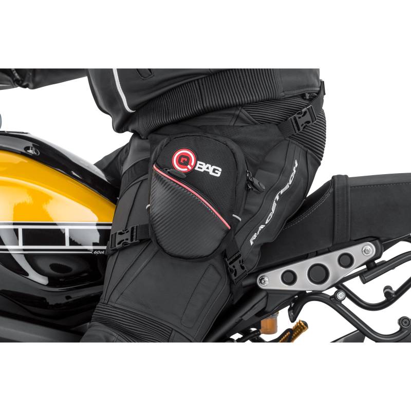 QBag Bein-/Gürtel-/Hecktasche/Tankrucksack 01 schwarz von QBag