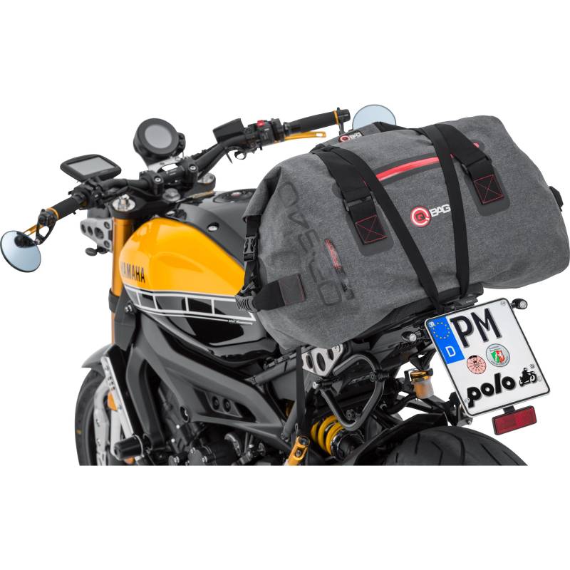 QBag Hecktasche/Gepäckrolle wasserdicht 09, bis zu 60 Liter grau von QBag