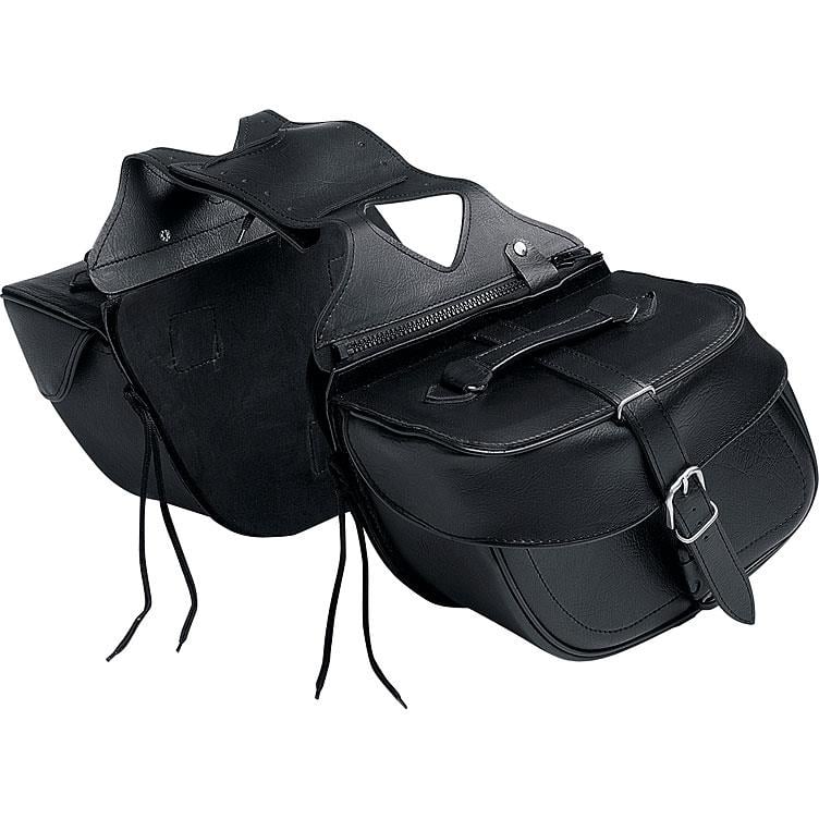 QBag Kunstledersatteltaschenpaar 08 abnehmbar 20 Liter Stauraum von QBag
