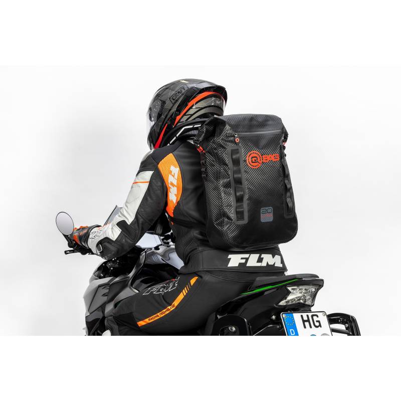 QBag QBag Rucksack Carbonlook wasserdicht 20 Liter von QBag