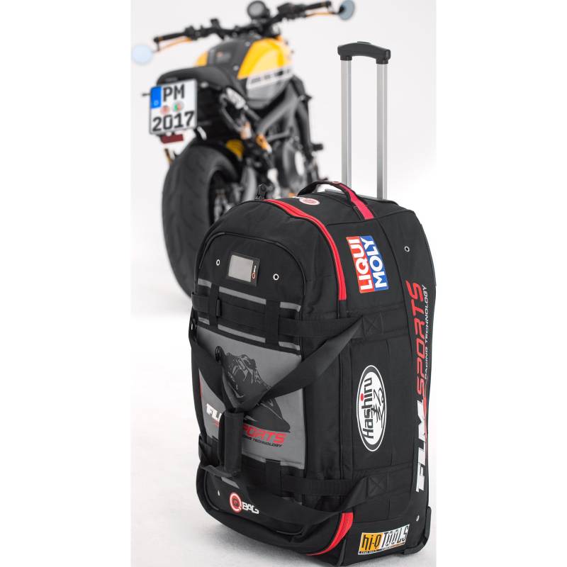 QBag Reisetasche 01 Sponsor 120 Liter Stauraum schwarz von QBag
