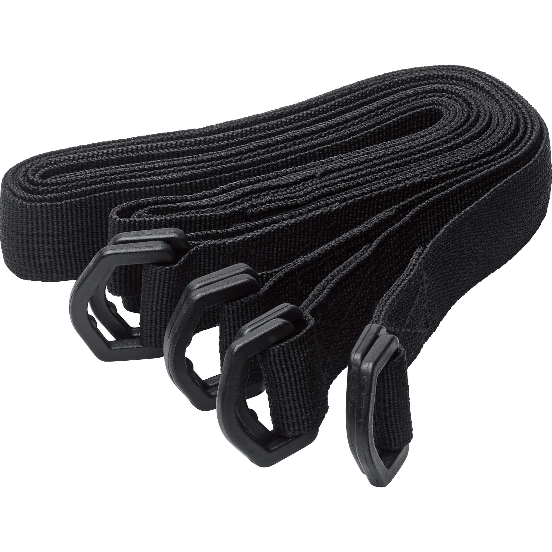 QBag 4er-Satz Ersatzriemen Doppel-D Verschluss – 100x2,5cm – Befestigungsriemen neutral QBag 4er-Satz Ersatzriemen Doppel-D Verschluss – 100x2,5cm – Befestigungsriemen neutral von QBAG