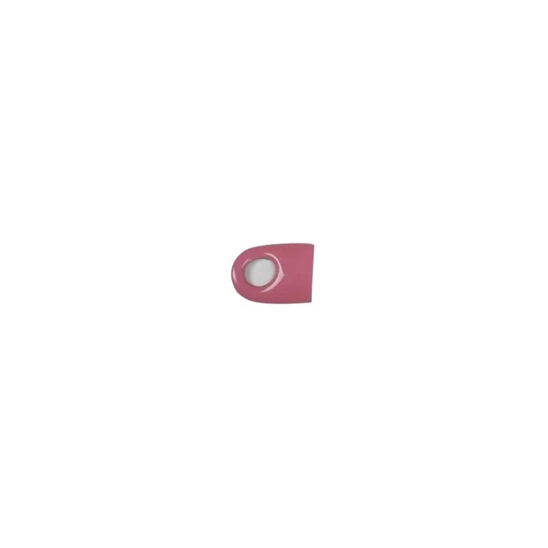 Kompatibel mit Smart Brabus 451 Fortwo Car Copilot Aufbewahrungsbox Griffschalter Knopfabdeckung Aufkleber Innenausstattungszubehör(Pink-1pcs) von QCUMEWAJ
