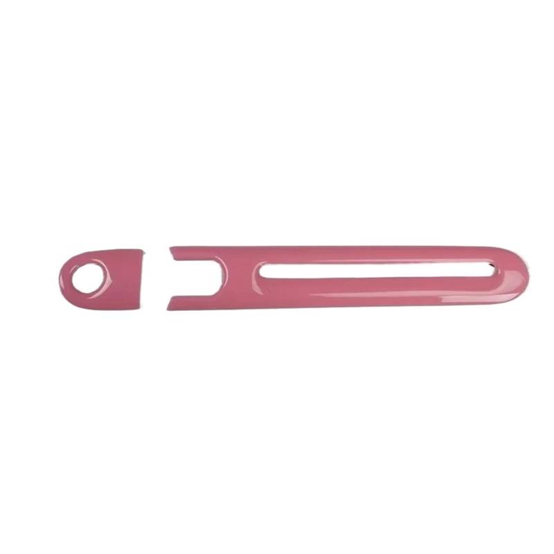 Kompatibel mit Smart Brabus 451 Fortwo Car Copilot Aufbewahrungsbox Griffschalter Knopfabdeckung Aufkleber Innenausstattungszubehör(Pink-2pcs) von QCUMEWAJ