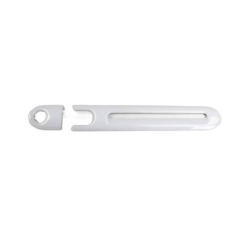 Kompatibel mit Smart Brabus 451 Fortwo Car Copilot Aufbewahrungsbox Griffschalter Knopfabdeckung Aufkleber Innenausstattungszubehör(White-2pcs) von QCUMEWAJ