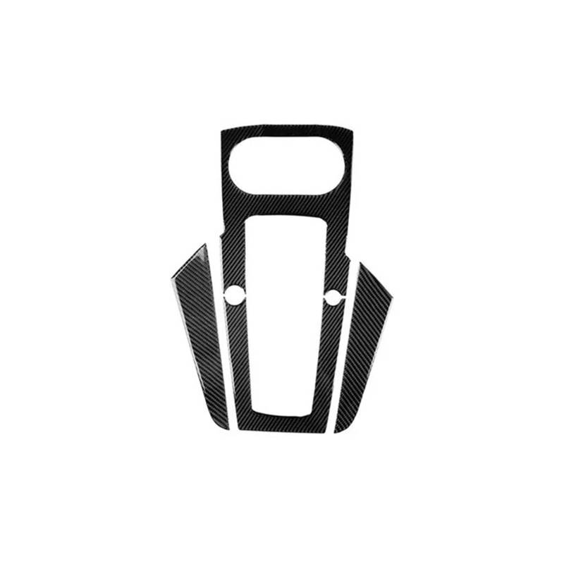 LHD Car Center Gear Shift Frame Cover Carbon Fiber Aufkleber Kompatibel for Audi A3 S3 RS3 8V 2014-2019 Auto-Innenverkleidungsaufkleber(E LHD) von QCUMEWAJ