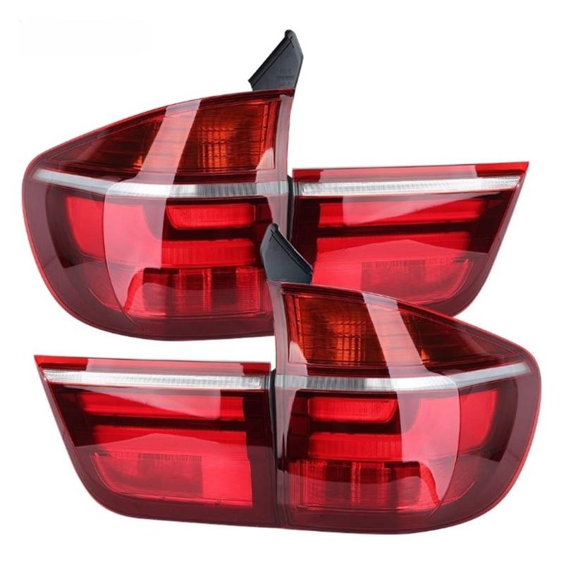 QCUMEWAJ 1 Set Tail Lights Compatible for BMW X5 E70 2007-2013 Rear Lights with Brake Lamp Turn Signal Lamp Driving Lamp Reversing Lamp von QCUMEWAJ