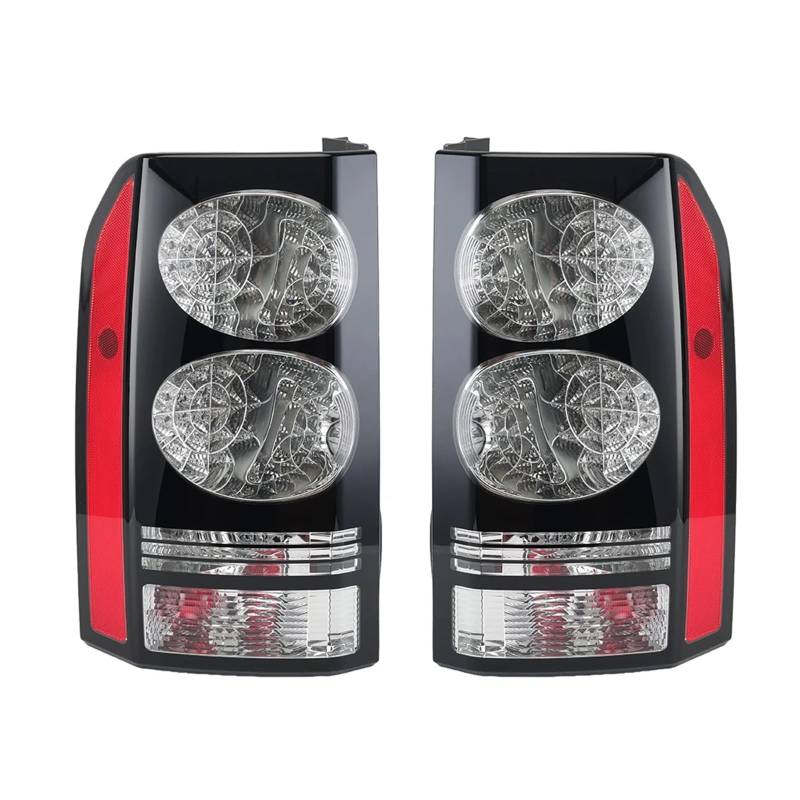 QCUMEWAJ 1 Set Tail Lights Compatible for Land Rover Discovery 3/4 2004-2016 Rear Lights Stop Brake Lamp Driving Running Light Rear Fog Lights von QCUMEWAJ