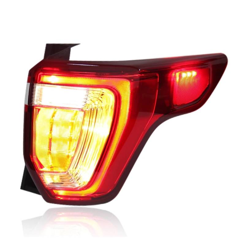 QCUMEWAJ 1 pc Left/Right Tail Light Compatible for Explorer 2016 2017 2018 2019 US Verison Rear Turn Signal Light Brake Lamp Indicator(Right) von QCUMEWAJ