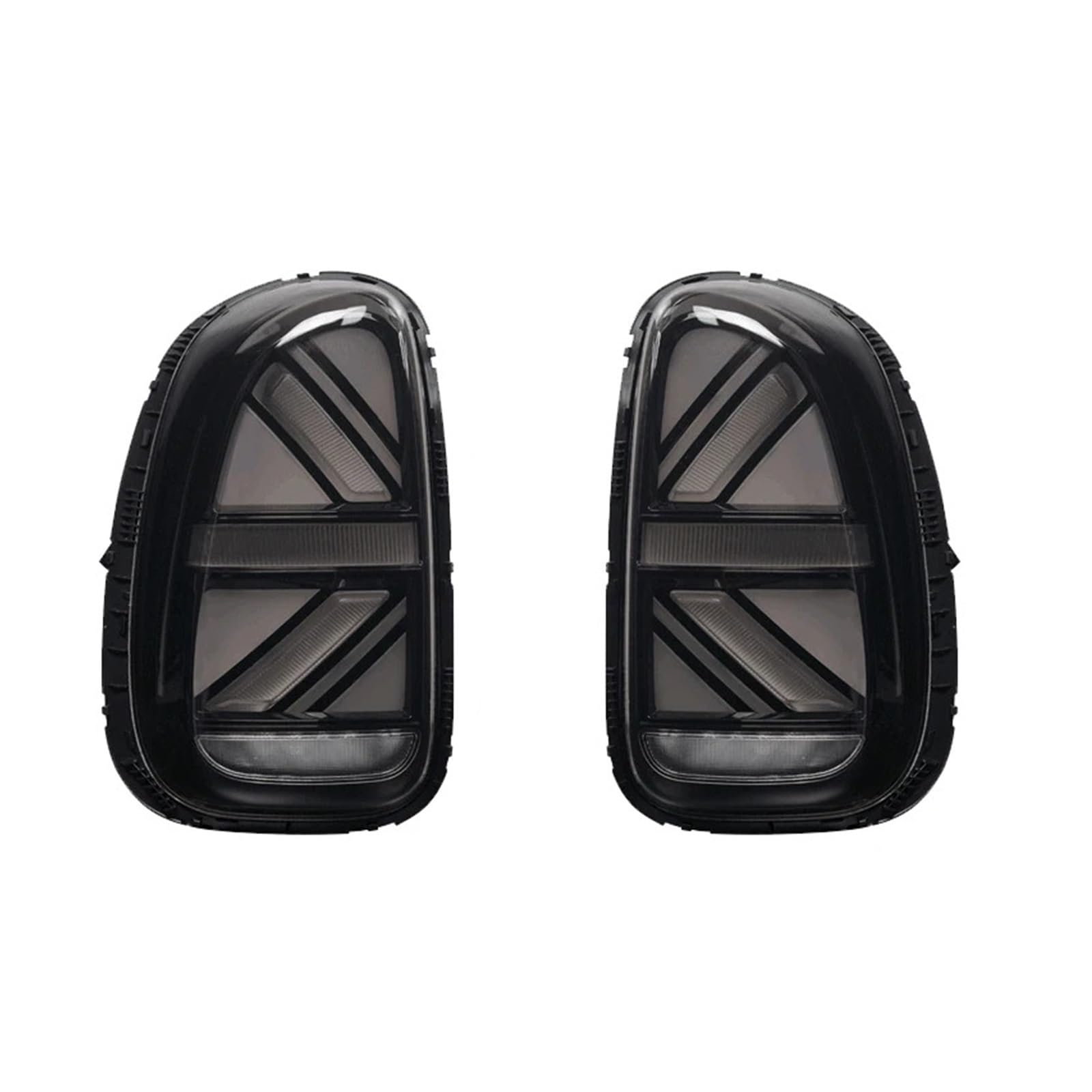 QCUMEWAJ 2PCS Taillights Compatible for BMW Mini Countryman R60 2010-2016 Moving Turn Signal Brake Reverse Tail Light Car Styling(2pcs Black) von QCUMEWAJ