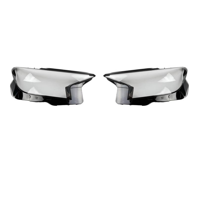 QCUMEWAJ Auto Front Scheinwerfer Scheinwerfer Objektiv Abdeckung Kompatibel for Audi Q4 E-tron 2022 2023 2024 Transparent Lampenschirm Scheinwerfer Haube Shell(2pcs Left and Right) von QCUMEWAJ