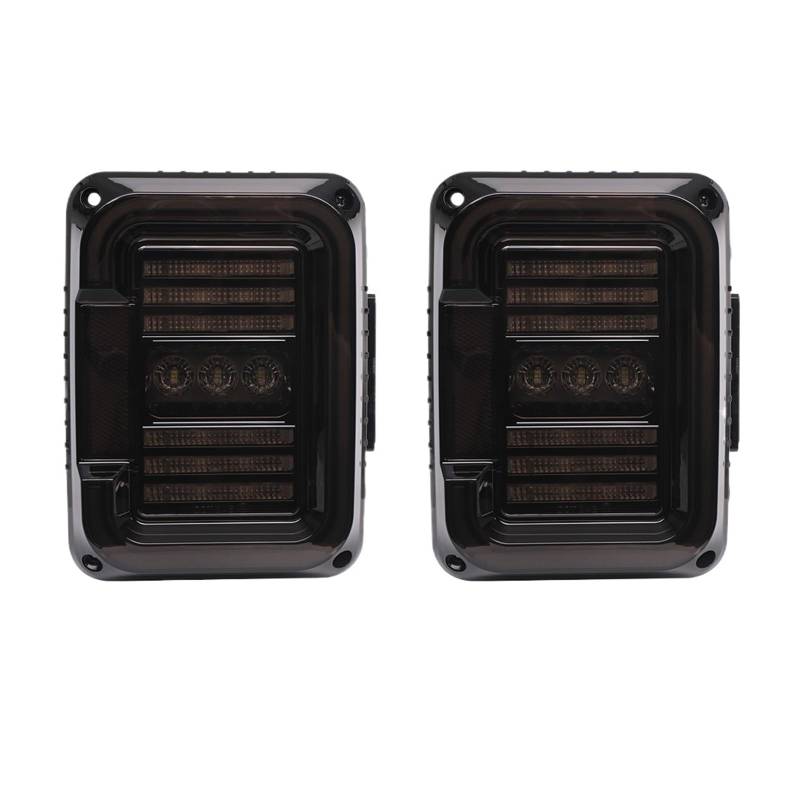 QCUMEWAJ Auto Licht Montage Schwanz Lampe Kompatibel for Jeep Wrangler JK JKU 2007-2017 30W Reverse Licht Tagfahrlicht(U.S. version,Black) von QCUMEWAJ
