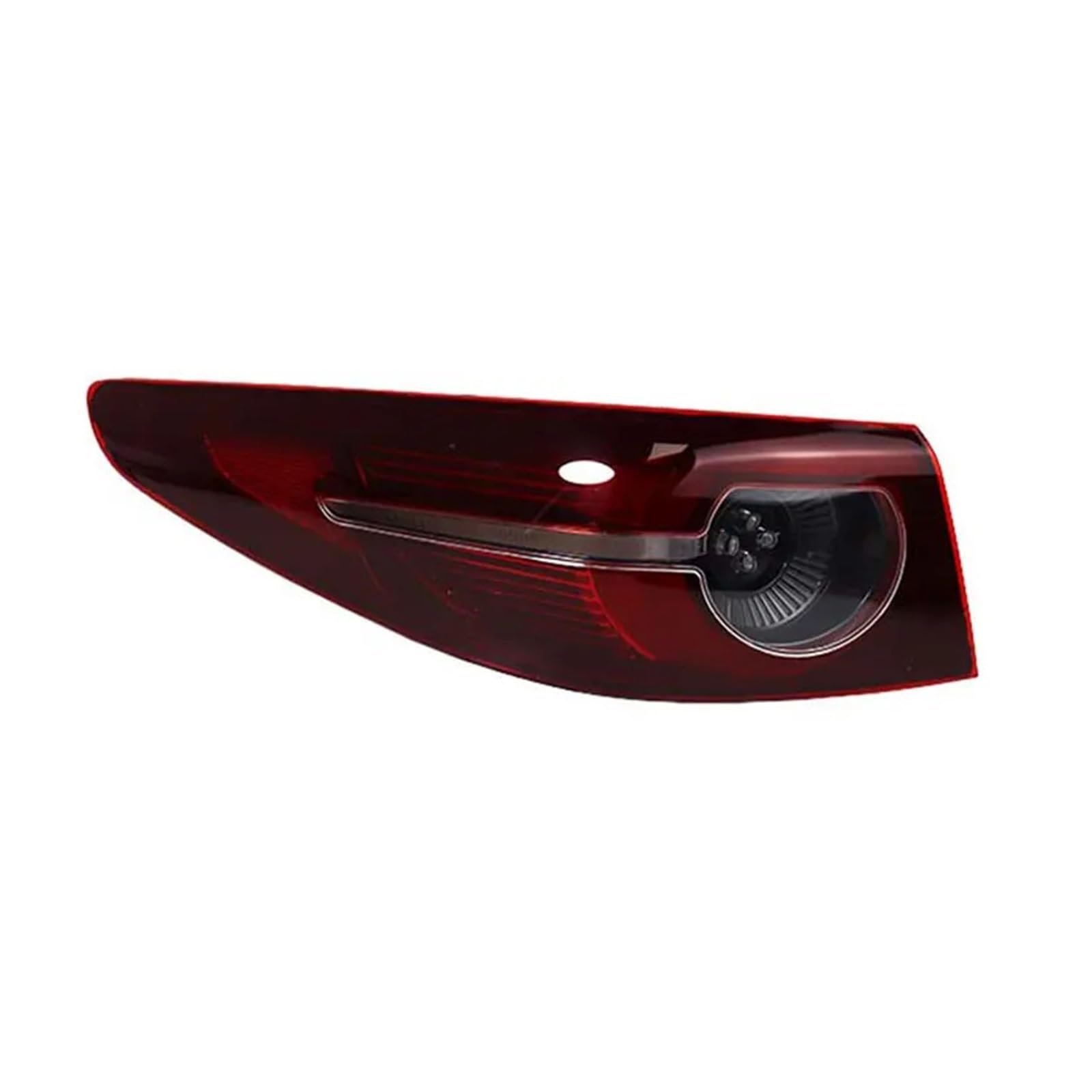 QCUMEWAJ Auto Links Rechts Hinten Rücklicht Warnung Bremse Stop Licht Blinker Lampe Kompatibel for Mazda 3 Limousine 2019 2020 2021(Outside Left) von QCUMEWAJ