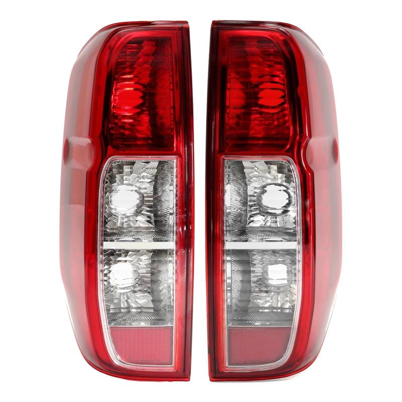QCUMEWAJ Auto Rücklicht Bremse Rücklicht Warnleuchte Nebelscheinwerfer ohne Glühbirne D40 Kompatibel for Nissan NAVARA 2005-2015(Sets) von QCUMEWAJ
