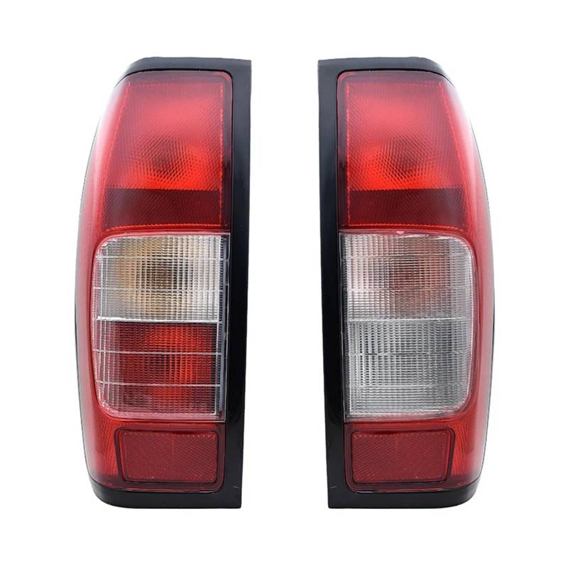 QCUMEWAJ Car Left and Right Rear Tail Light Brake Lamp Compatible for Nissan Navara D22 Ute DX ST ST-R 1997-2015 RLN026-EU-R/RLN026-UK-L(Left ande Right Red) von QCUMEWAJ