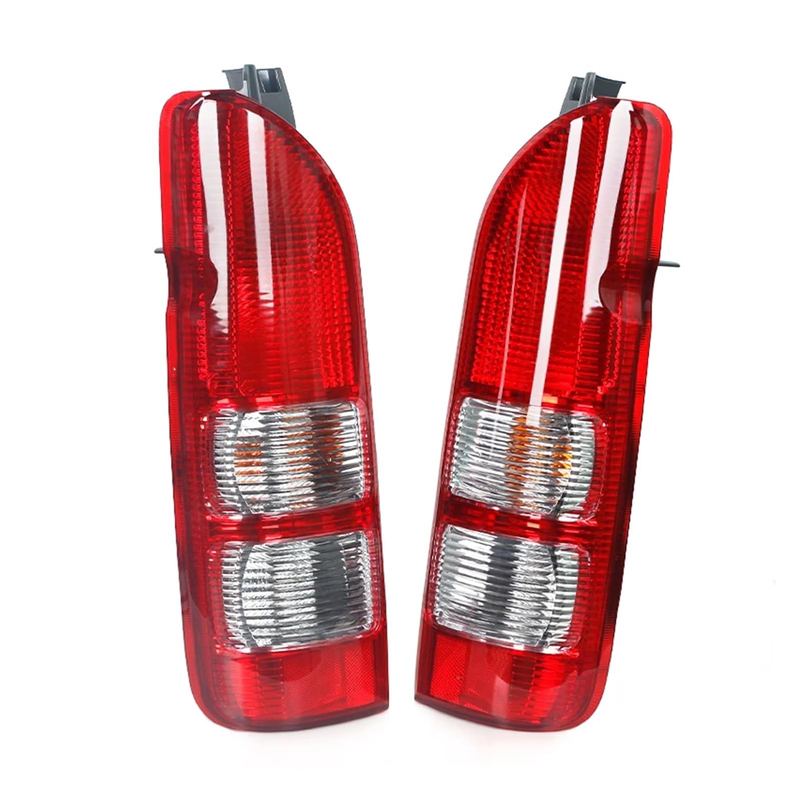 QCUMEWAJ Car Left and Right Tail Light Rear Brake Lamp Signal Light Compatible for Toyota Hiace HiAce Commuter 2005-2019 Replacement Car Accessories(With line a pair) von QCUMEWAJ