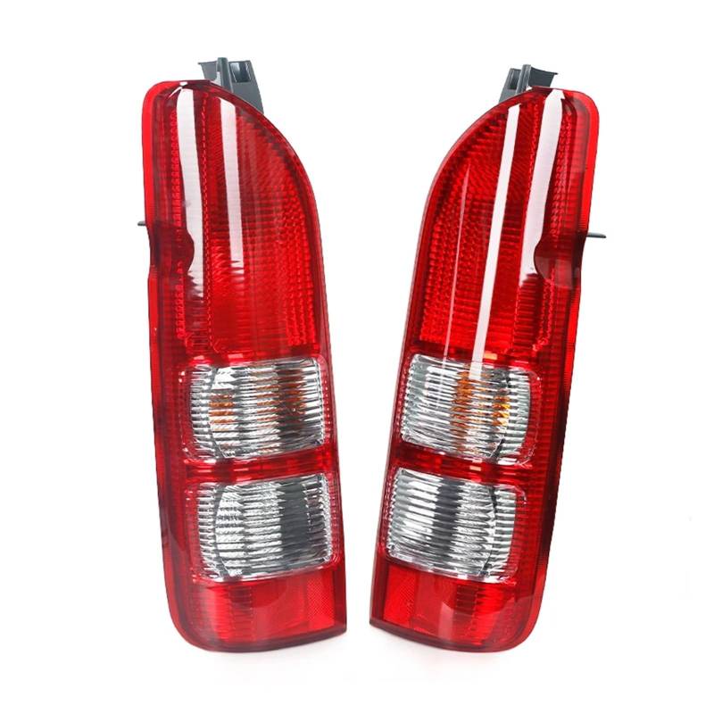 QCUMEWAJ Car Left and Right Tail Light Rear Brake Lamp Signal Light Compatible for Toyota Hiace HiAce Commuter 2005-2019 Replacement Car Accessories(With line a pair) von QCUMEWAJ