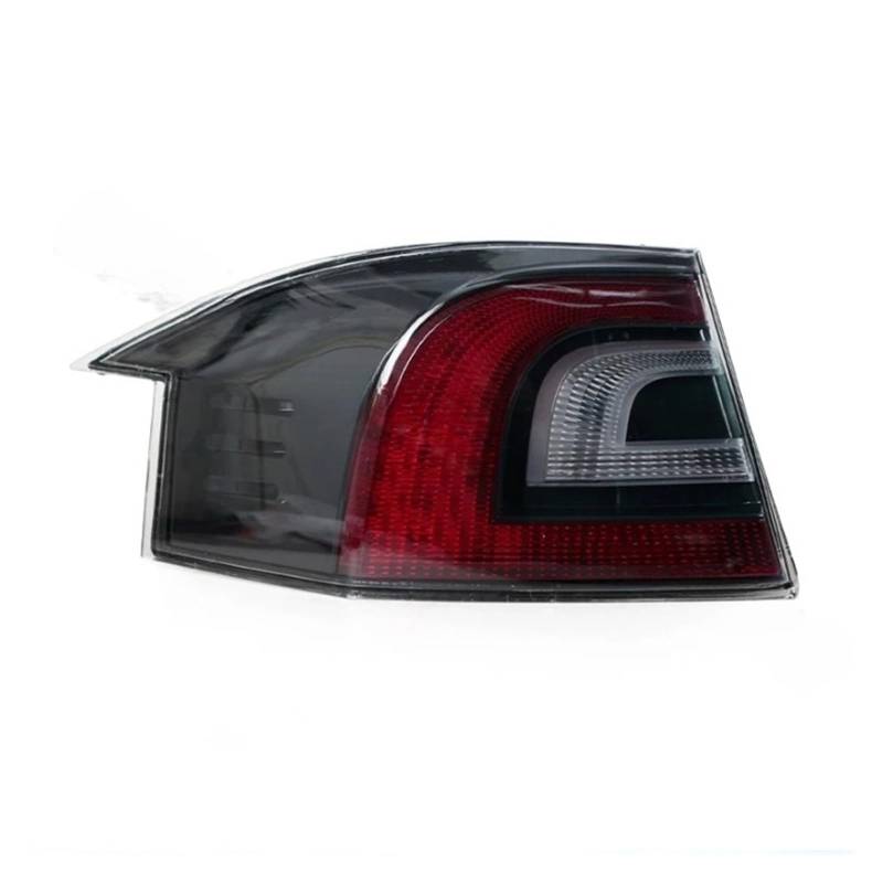 QCUMEWAJ Car Tail Lamp Assembly Rear Brake Lamp Turn Signal Light Compatible for Tesla Model S 2016 2017 2018 2019 2020 2021 600591800 600591900(Outside-Only 1 Left) von QCUMEWAJ