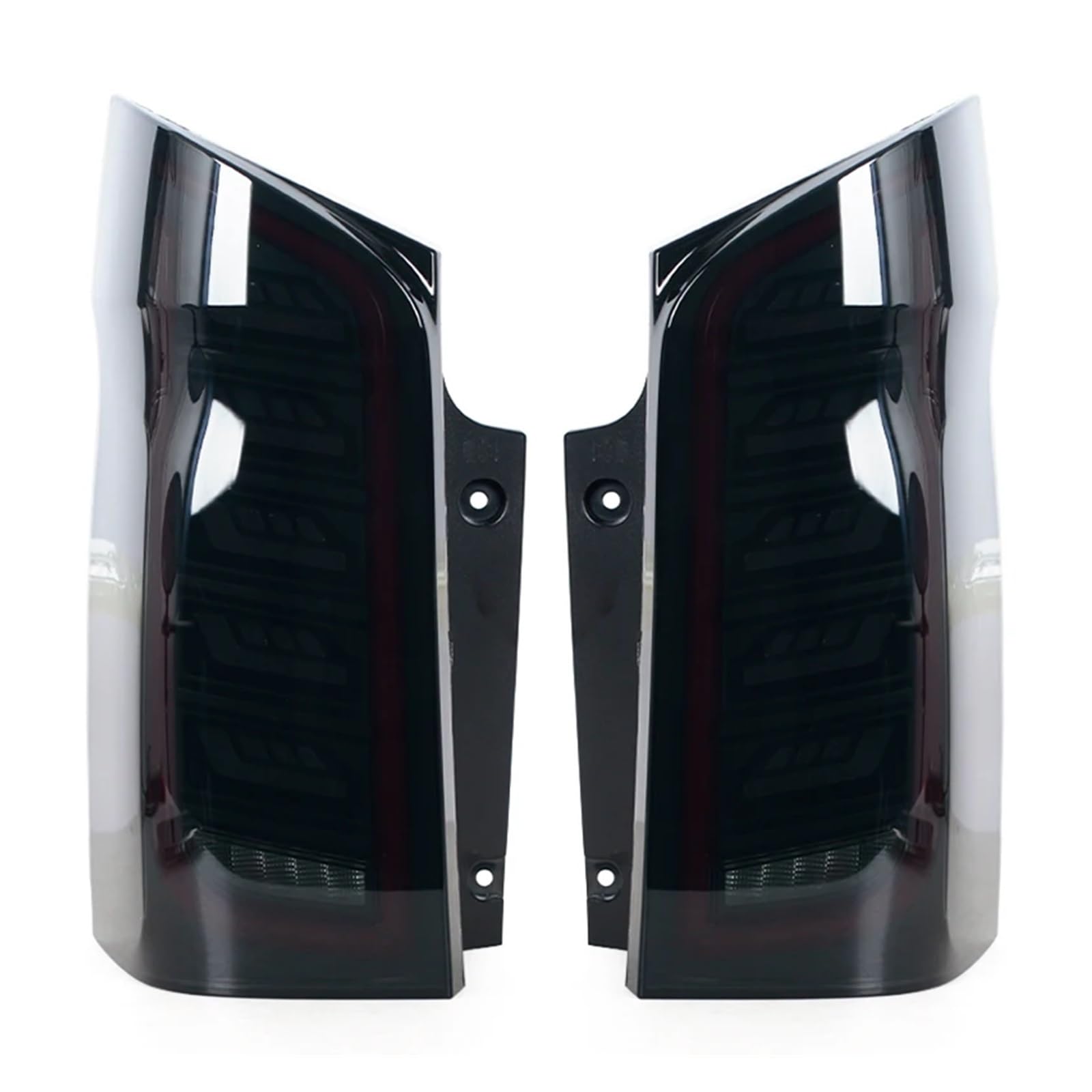 QCUMEWAJ Car Tail Lamp DRL Dynamic Signal Brake Reverse Compatible for Mercedes-Benz Vito W447 V260 V250 V220 2016-2021 Auto Accessories Black(For V Class) von QCUMEWAJ