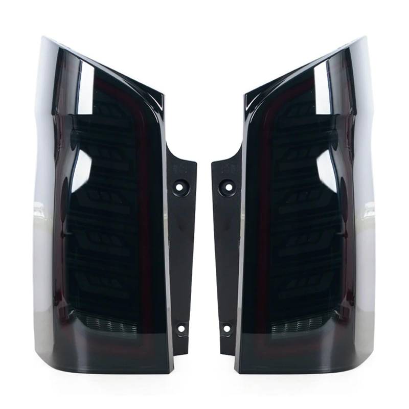 QCUMEWAJ Car Tail Lamp DRL Dynamic Signal Brake Reverse Compatible for Mercedes-Benz Vito W447 V260 V250 V220 2016-2021 Auto Accessories Black(For V Class) von QCUMEWAJ