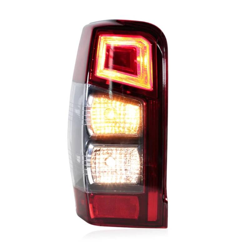QCUMEWAJ Car Tail Light Assembly Compatible for Mitsubishi L200 Triton 2019 2020 Fog Lamp Turn Signal Light Brake Lamp Tail Lamp 8330B213 8330B214(Low Left) von QCUMEWAJ