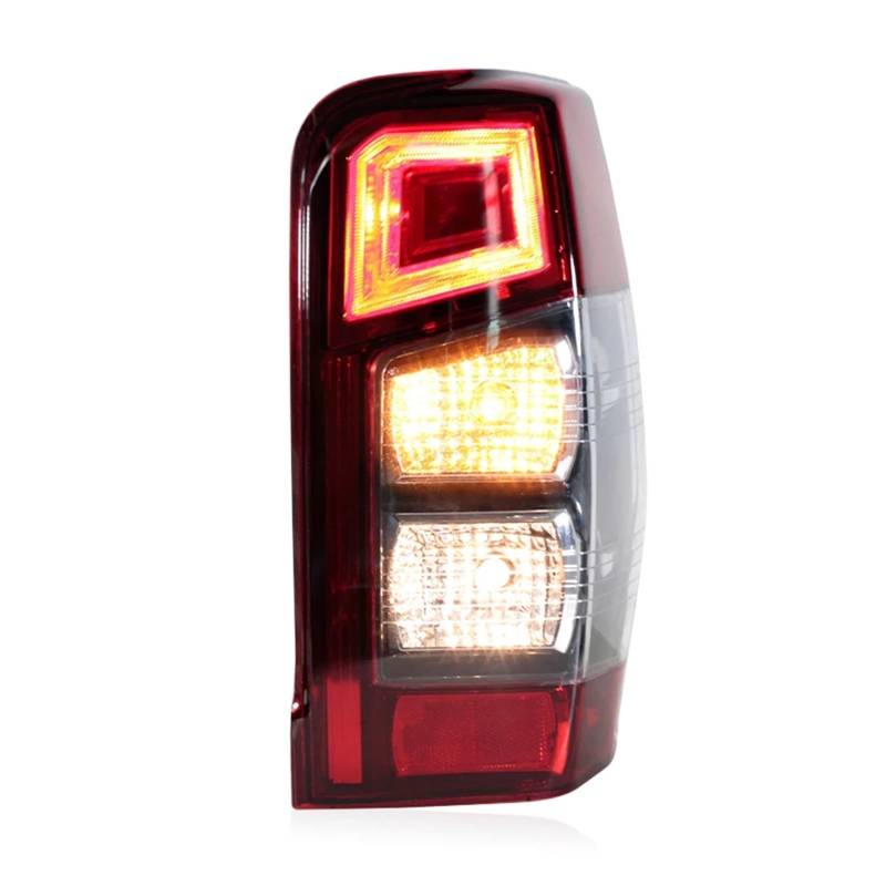 QCUMEWAJ Car Tail Light Assembly Compatible for Mitsubishi L200 Triton 2019 2020 Fog Lamp Turn Signal Light Brake Lamp Tail Lamp 8330B213 8330B214(Low Right) von QCUMEWAJ