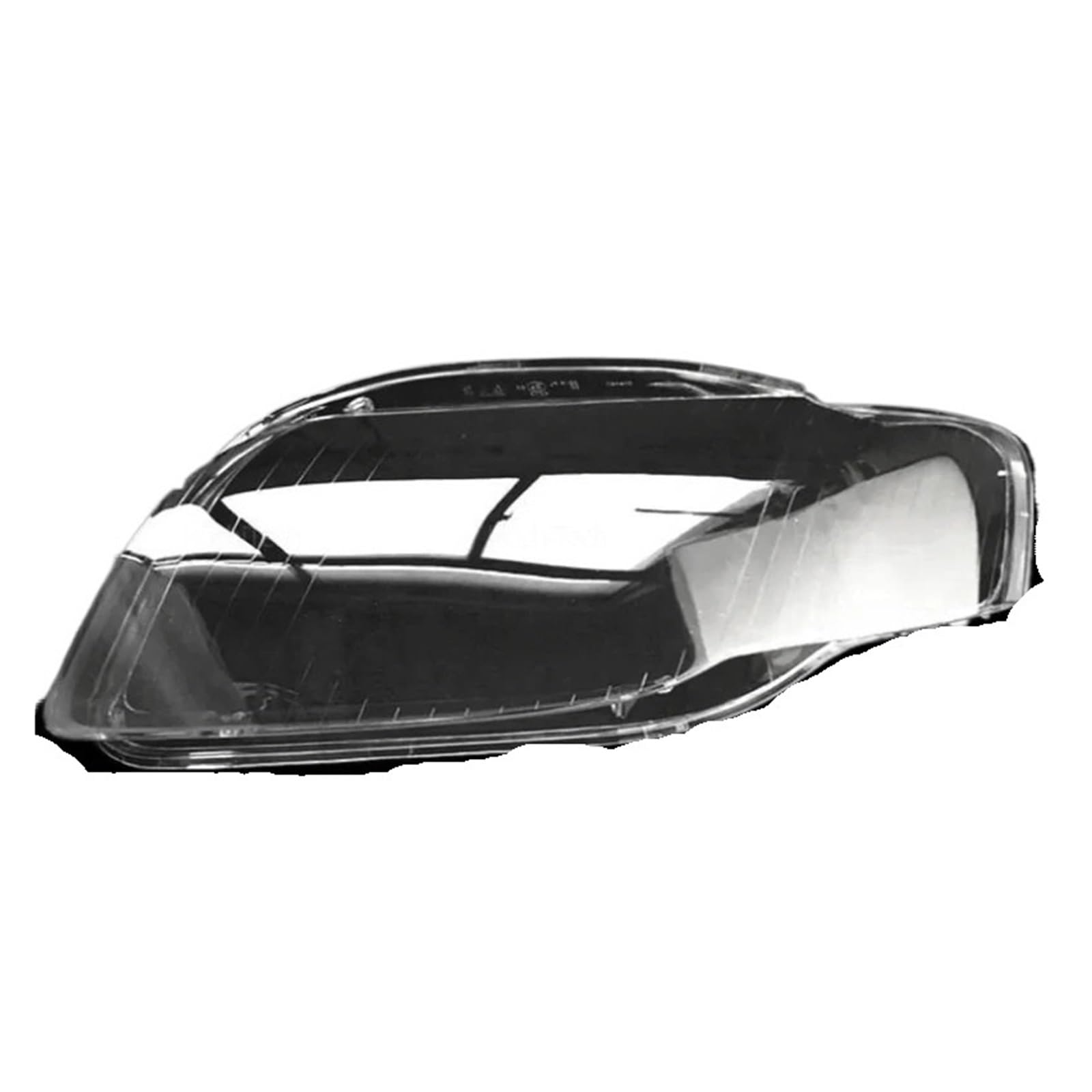 QCUMEWAJ Frontscheinwerfer Objektiv Shell Glas Lampcover Kompatibel for Audi A4 B7 S4 RS4 2006 2007 2008 Transparent(1pc Left Side) von QCUMEWAJ
