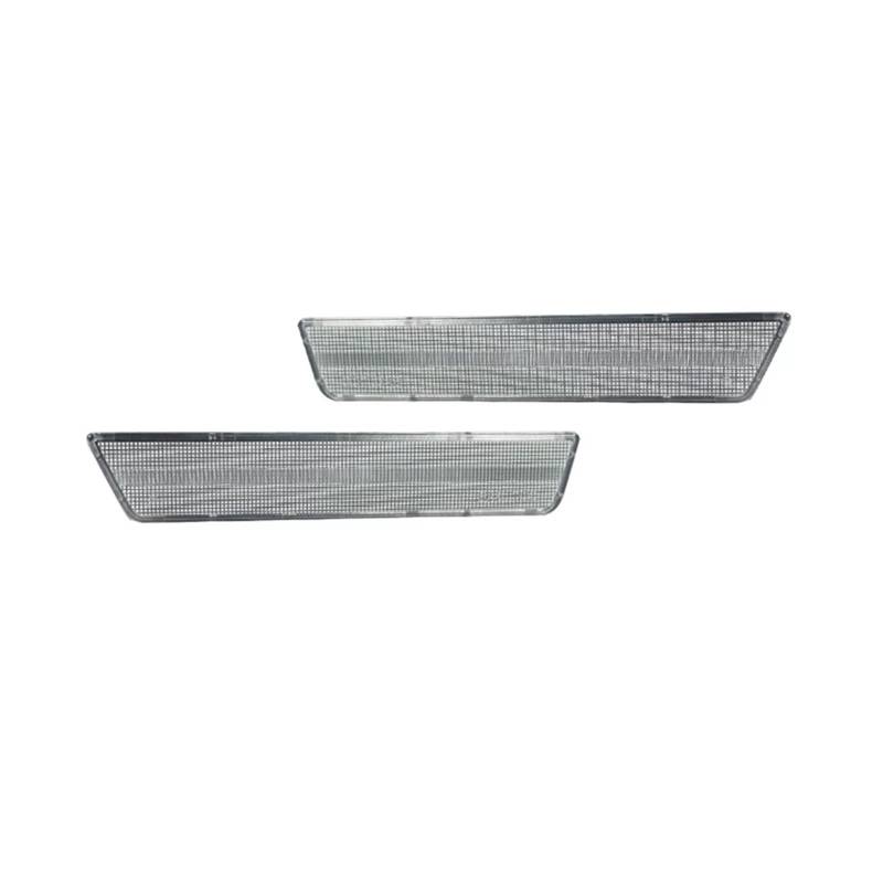 QCUMEWAJ Heckstoßstange Seitenmarkierungsanzeige Lichtabdeckung Gehäuse Kit Kompatibel for Dodge Challenger 2008-2014 Autozubehör(Rear Clear lens) von QCUMEWAJ