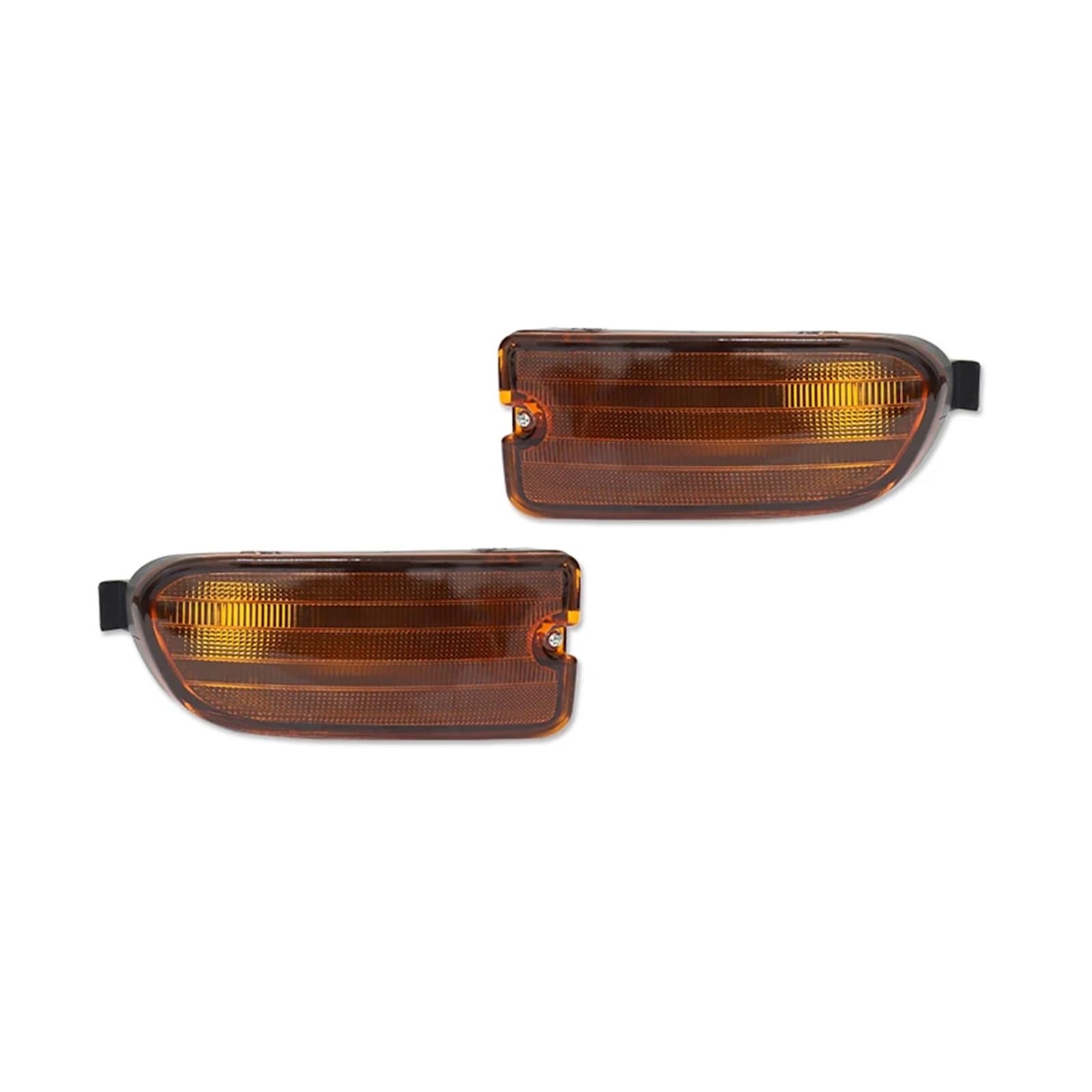QCUMEWAJ Klar/Geräucherte Linse Auto Vorderen Stoßfänger Ecke Blinker Lampe Abdeckung Gehäuse Kit Kompatibel for Subaru Lmpreza 1999-2001(Amber Lens) von QCUMEWAJ
