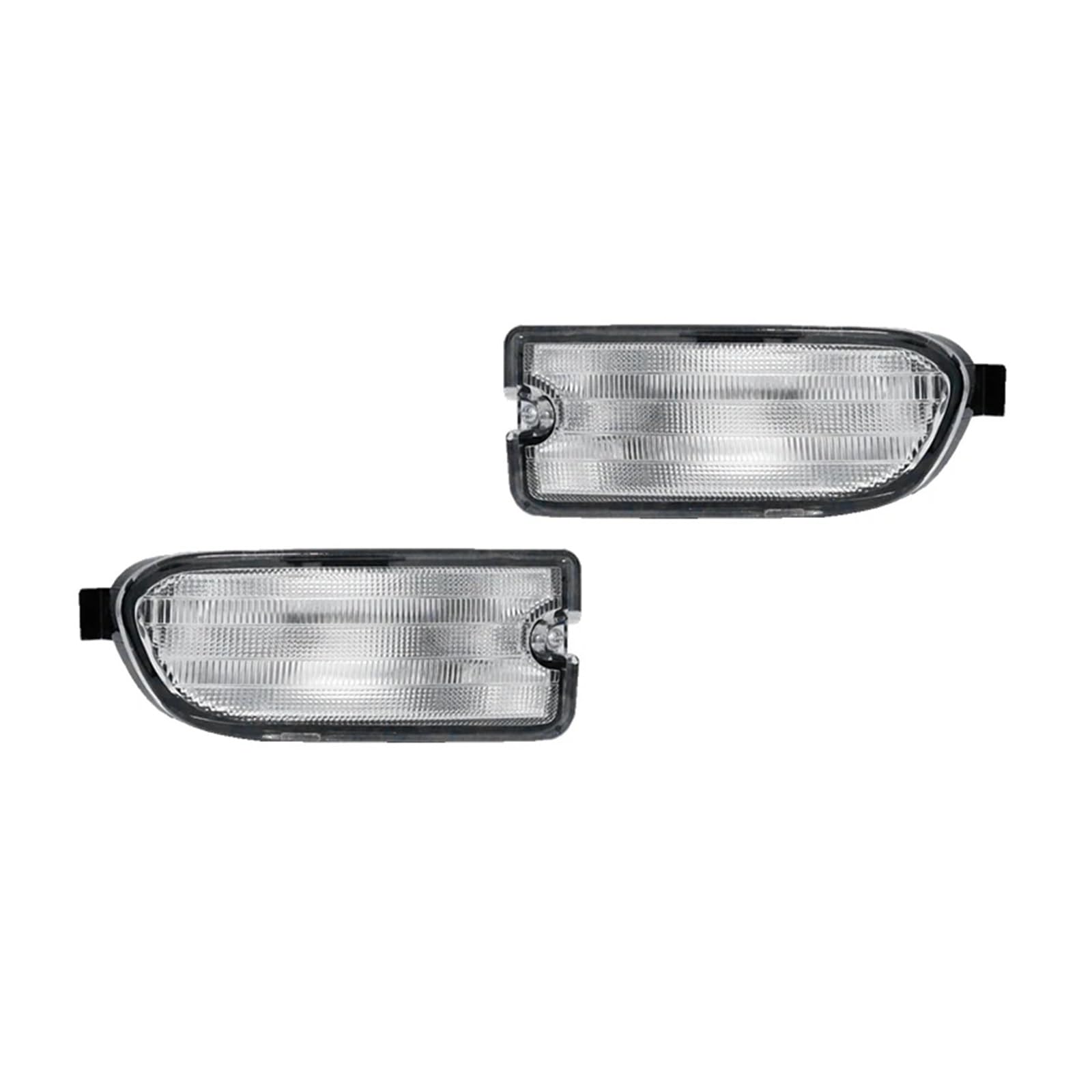 QCUMEWAJ Klar/Geräucherte Linse Auto Vorderen Stoßfänger Ecke Blinker Lampe Abdeckung Gehäuse Kit Kompatibel for Subaru Lmpreza 1999-2001(Clear Lens) von QCUMEWAJ