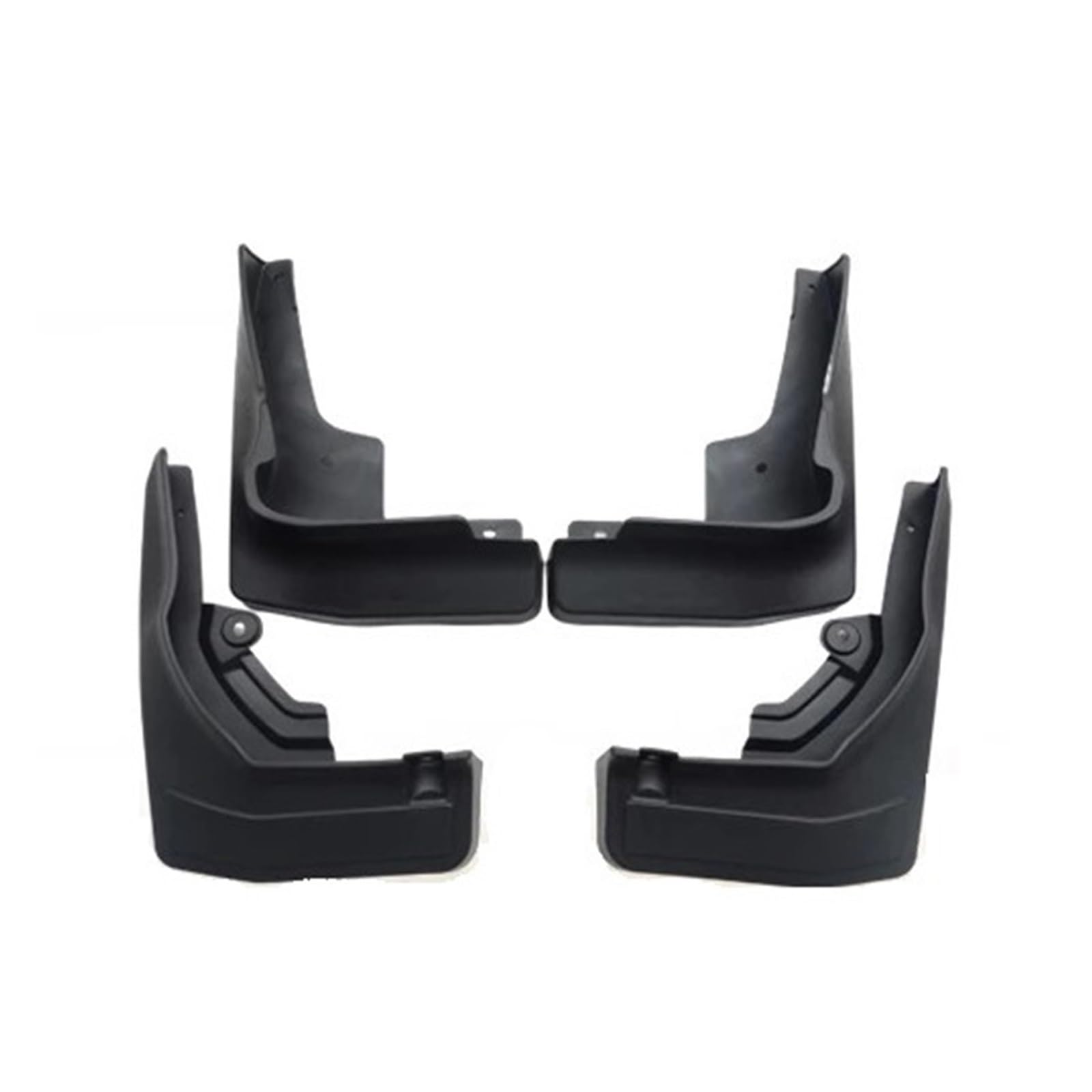 QCUMEWAJ Kompatibel for Mercedes Benz GLC X253 2020-2022 Kotflügel Kotflügel Schmutzfänger Schutz Spritzschutz Autozubehör Vorne Hinten 4 Stück(GLC with Pedal) von QCUMEWAJ