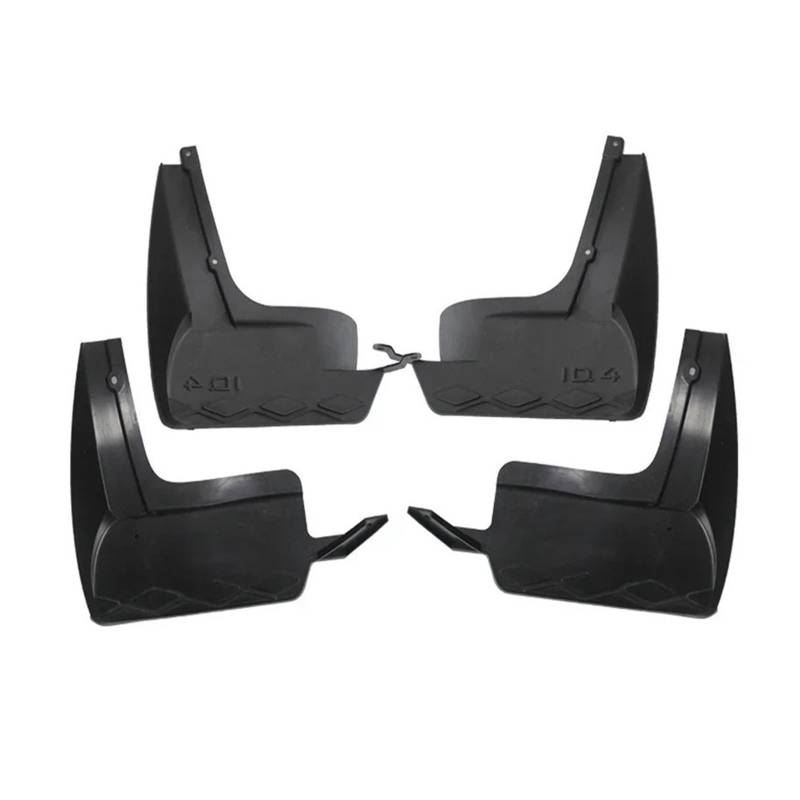 QCUMEWAJ Kompatibel for VW ID4 ID.4X CROZZ ID3 CROZZ 2020-2021 Auto-Rad-Schmutzfänger-Kotflügel Schmutzfänger vorne hinten Spritzschutz Zubehör(21-22 ID.4 X CROZZ) von QCUMEWAJ