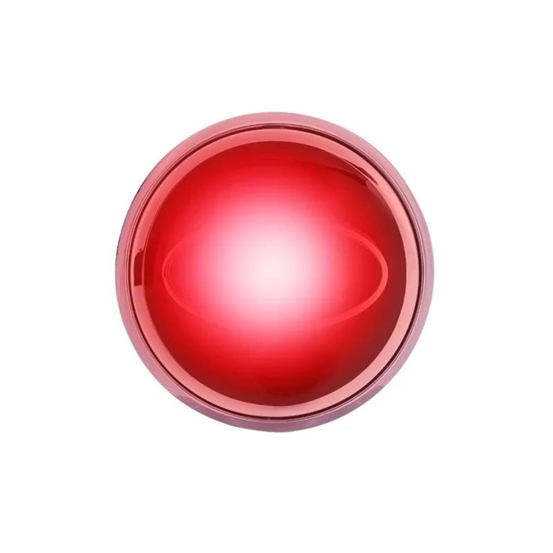 QCUMEWAJ Nabenlicht Auto-Radkappen Lampenmittelabdeckung Beleuchtungskappe Schwimmende Beleuchtung Auto Kompatibel for Citroen C4 C5 C3 C1 C2 C6 Berlingo(Red Light) von QCUMEWAJ