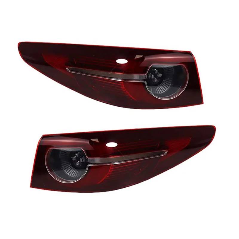 QCUMEWAJ Rear Tail Light Warning Brake Stop Light Turn Signal Lamp Compatible for Mazda 3 Sedan 2019 2020 2021 Auto Left Right Car Accessories(Outside Left Right) von QCUMEWAJ