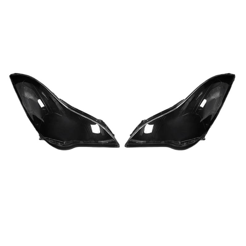 QCUMEWAJ Scheinwerfer-Lampenschirm, Scheinwerferlinse, kompatibel mit Infiniti QX50, Frontscheinwerferschale EX25 EX35 2008–2012, Paar, klare Abdeckung, Autoteile von QCUMEWAJ