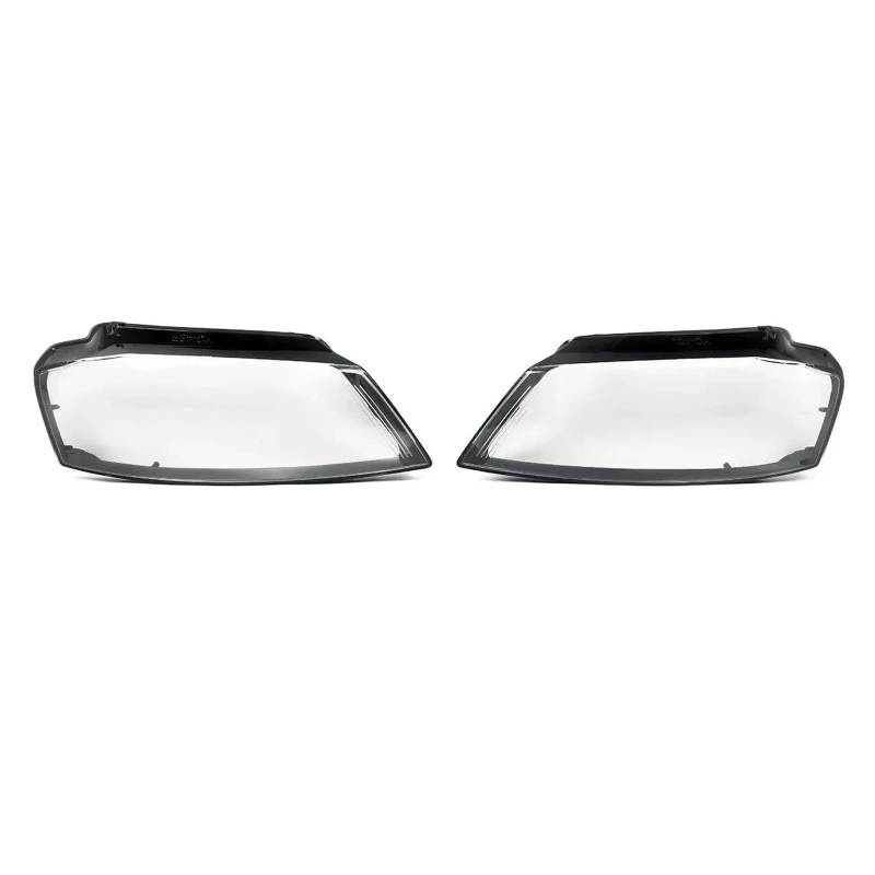QCUMEWAJ Scheinwerfer-Linsenabdeckung, transparent, kompatibel mit Audi A3 8P/S-line/S3 RS3 Facelift, alle Modelle 2008–2012, klar, direkter Ersatz von QCUMEWAJ