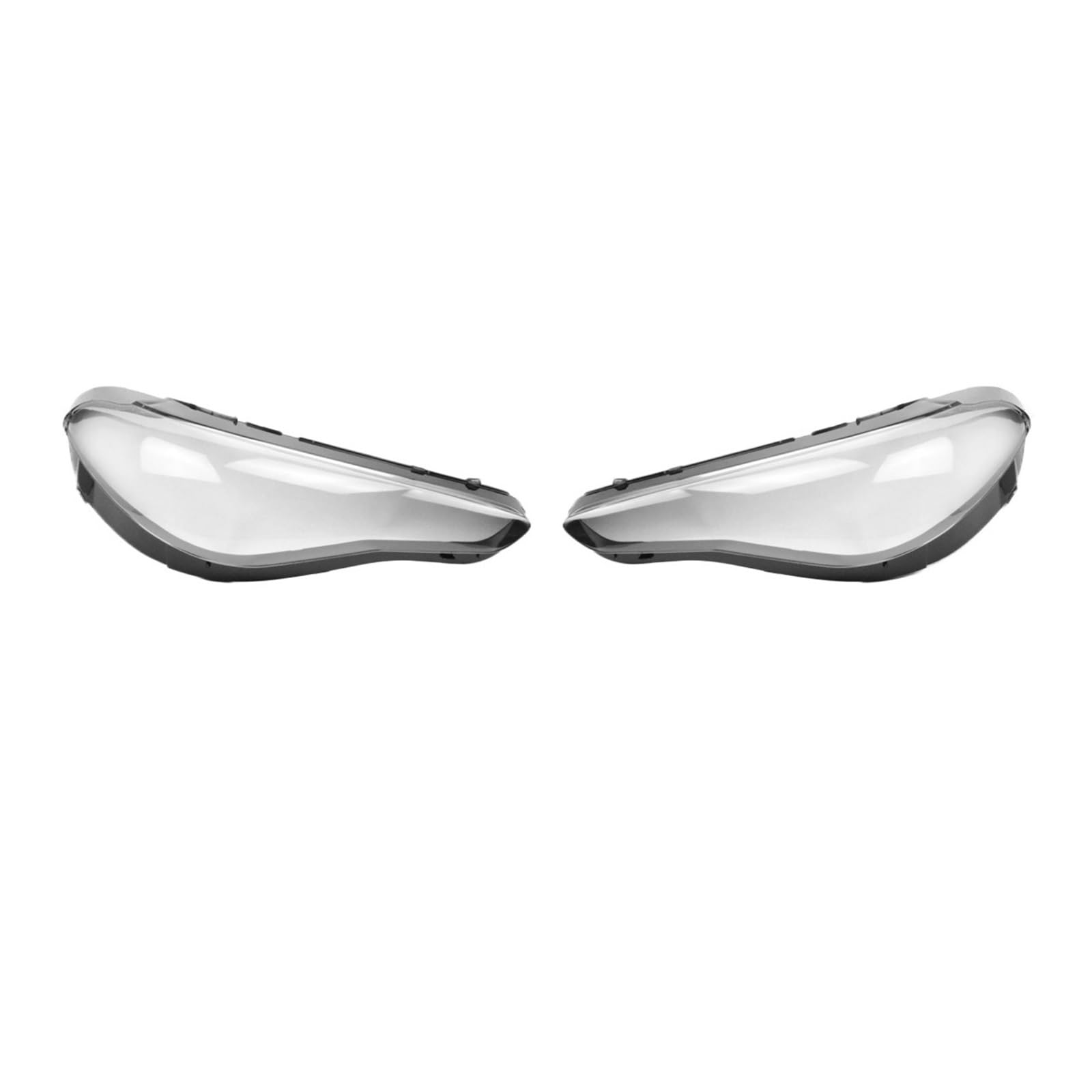 QCUMEWAJ Scheinwerferabdeckung Objektiv Transparent Lampenschirm Kompatibel for Alfa Romeo Giulia 2015 2016 2017 2018 2019 2020 2021 2022 Scheinwerfer Haube Shell(2pcs Left and Right) von QCUMEWAJ