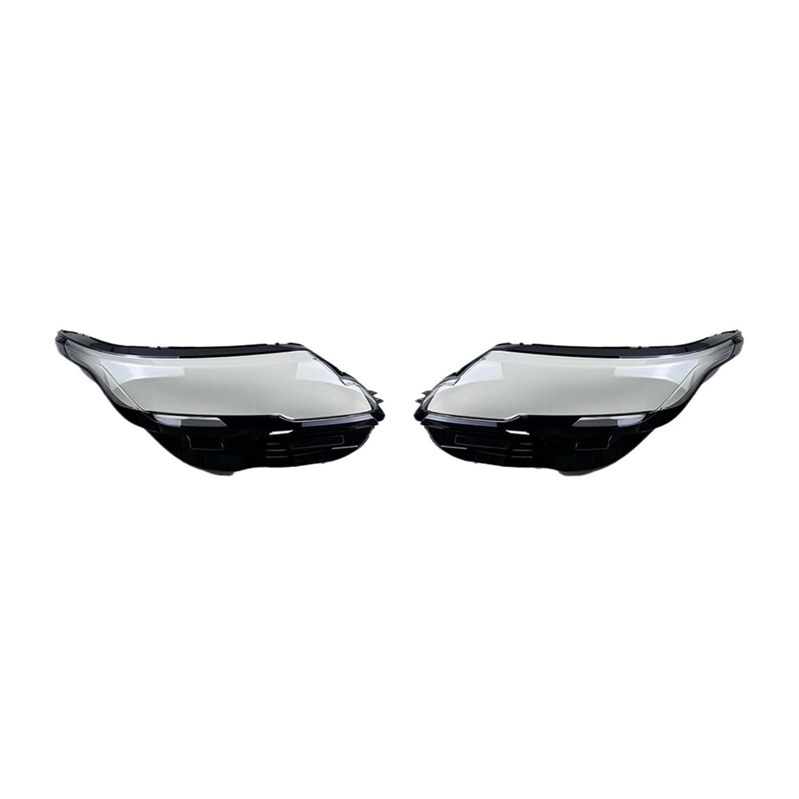 QCUMEWAJ Scheinwerferabdeckung Scheinwerfergehäuse Objektiv Kompatibel for Land Rover Range Velar 2017 2018 2019 2020 Transparenter Lampenschirm(A Piar) von QCUMEWAJ