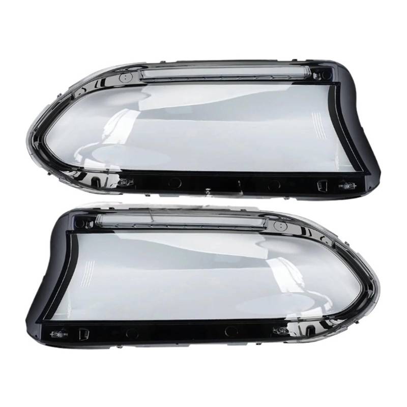 QCUMEWAJ Scheinwerferabdeckung Transparente Linse Kompatibel for Dodge Charger 2015-2022 Nebelscheinwerferschale Autozubehör(Right) von QCUMEWAJ